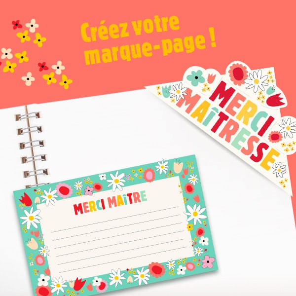 Un tutoriel pour créer un marque page pour dire merci !