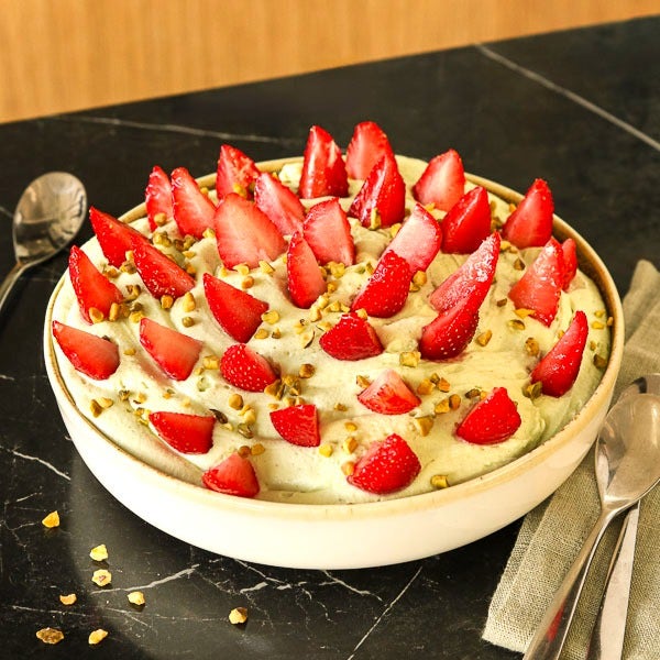 Tiramisù fragola e pistacchio (4 personnes)