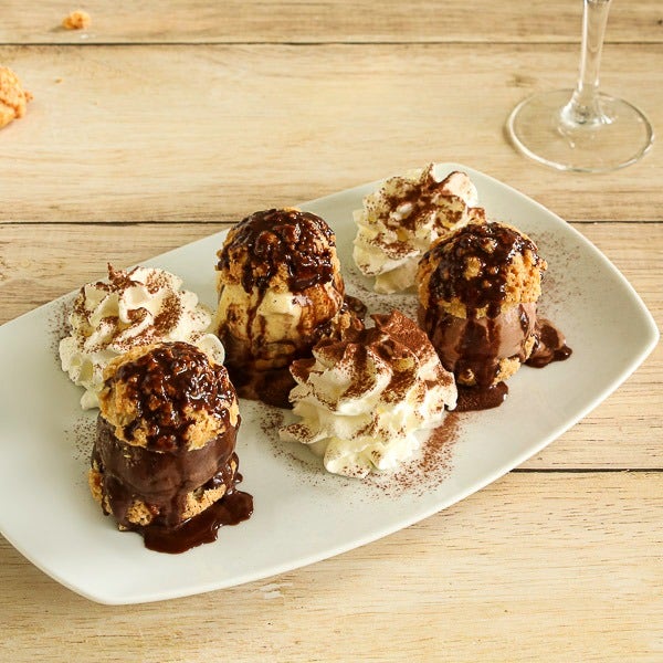 Profiteroles gourmandes