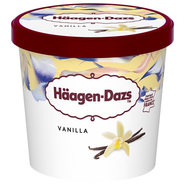 Haagen Dazs vanille 95 ml